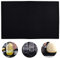 Tappetino da Bar，45 * 30 cm Tappetini da bar in gommain nera in PVC antiscivolo, resistente al calore, per bar, club, cucina, caffetteria