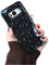 Zaxgf Hülle für Galaxy S8 Glitzer Handyhülle Mädchen Frauen Weich TPU Silikon Schutzhülle Bumper Stoßfest Case Cover für Case Samsung Galaxy S8,Schwarze Sterne