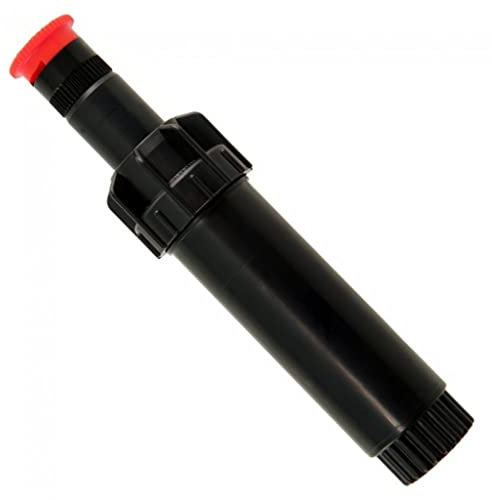 MUGAR- Aspersor PSU-02-10A -Difusor de Riego Hunter 4x4x13cm con Filtro- Alcance de 3 Metros- Altura emergente 5cm y ángulo de riego Ajustable. Pack de 3 Unidades
