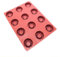 Maé - Moule Charlottine 12 Alvéoles - Silicone Alimentaire Premium Anti-Adhérent - Souple, Démoulage Facile et Net - Résistant T° -45°C / +280°C - 84,5 ml