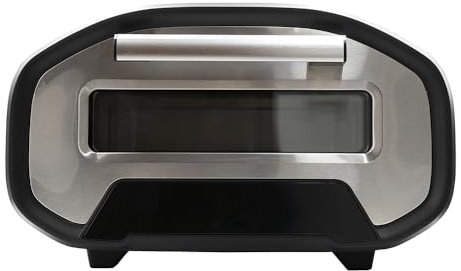 BEHOME Forno Pizza Elettrico, 430°C, Cuoce in 2 min, 420 W, Pala e Pietra Refrattaria incluse, cottura uniforme e modalità per pizza napoletana, romana, americana