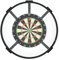 Dartscheibenbeleuchtung LED – Schattenfrei & Blendfrei – Dartboard Licht für Innen – Kompatibel mit Winmau, Unicorn, Target – Dart Zubehör – ohne Dartscheibe (Schwarz, mit Beleuchtung + Magnet)
