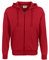 HAKRO Jacke mit Kapuze - 605 - rot - Größe: 3XL