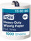 Tork 130060 Extra Starke Mehrzweck Papierwischtücher für W1 Bodenständer- und Wandhalter-System / 2-lagige Putzrolle in Weiß / Premium Qualität / 1 x 340 m