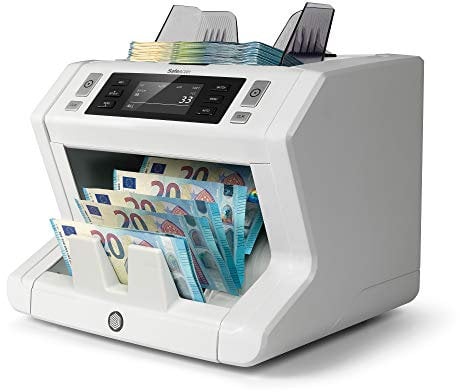 Safescan 2610 - High-Speed Banknotenzähler für sortierte Geldscheine, mit 2-facher Falschgeldprüfung