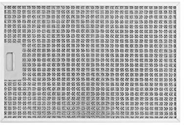 SILVERLINE Edelstahl-Metallfettfilter für Beta Deluxe/Slim Deluxe 80 cm Wandhaube Dunstabzugshaube Filter YT142.2120.37