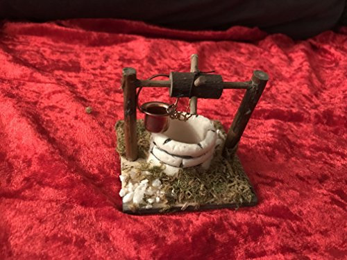 Krippen Zubehör, Brunnen, 8x5x7 cm für 10-12 cm Figuren