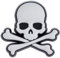 Crocs Jibbitz Symbol-Schuhanstecker | Individualisieren Sie Ihre Crocs mit Jibbitz Skull & Crossbones One-Size