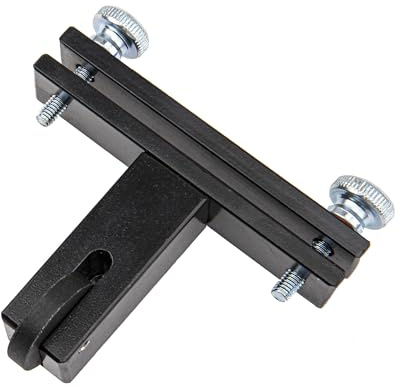 1Pcs Yootones Violin Bridge Fitting Tool Violin Metal Bridge Holder Compatible with Adjustable Violins Luthier Tool (Black)
