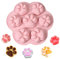 Moules de Cuisson en Silicone Animal, moules en Silicone en Forme de Patte de Chien, moules en Silicone de Chiot Chien, moules au Chocolat, moules de Bonbons en Silicone, moules en Silicone
