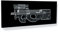 Sense Canvas FN P90 Röntgenbild auf Leinwand – Militärgewehr Gewehr Schusswaffe Armee Waffe Heimdekoration Druck Poster Gemälde klein 20 x 8 / 1,9 cm