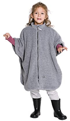 patulove Poncho Basic für den Kindersitz (Grau)