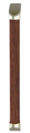 lmoikesz Haltegriffe aus Holz, leicht zu reinigen und zu pflegen, rutschfeste Haltegriffe für das Badezimmer, Haltegriffe aus Holz, Haltegriffe für die Badewanne, dunkelbraun