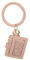 DEARMAMY Schicke Lippenstifttasche Mit Schlüsselanhänger Und Armband Modische Kartentasche Robustes Pu-Leder-