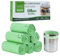 JCKCWL Biodegradable Compostable Food Waste Bags 6L/5L/3L 120 Compost Caddy Bin Liners with EN13432