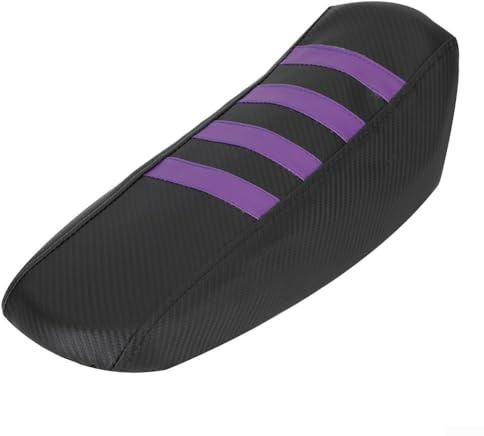 Dirt Bike Sitzbezug aus PVC-Leder, elastisch, verschleißfest, wasserdicht, Schutzpolster für Surron LightBee S/X für Segway X160 X260 Motorrad (lila)