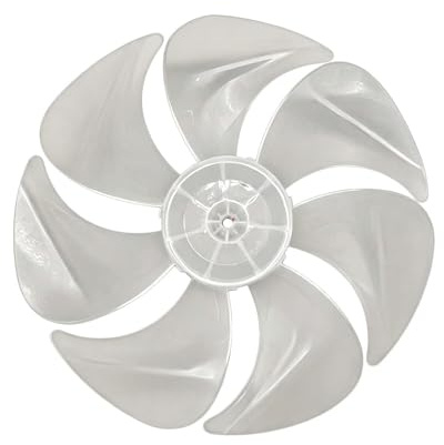 Ersatz-Lüfterschaufeln – 12 Zoll 7-Blatt-Universal-Lüfterpropeller | Ersatz von Ersatzteilen für langlebige Kühlung | 300-mm-Standfuß-Tisch-Wandventilatorflügel | Luftzirkulationszubehör für Büro, Sch
