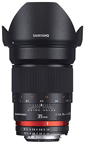 Samyang Obiettivo 35mm f/1,4 AS UMC-AE per Canon
