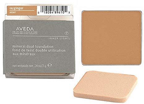 AVEDA Inner Light Dual Foundation, Ginger 08, 1er Pack(1 x 7 g)