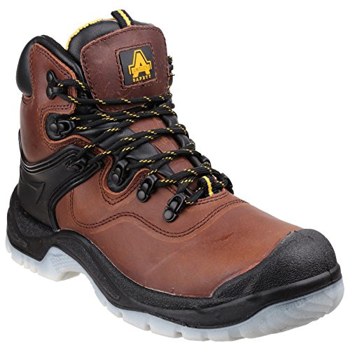 Amblers Safety Unisex FS197 Safety Boot/Waterproof Safety Footwear,Brown, Size UK 13