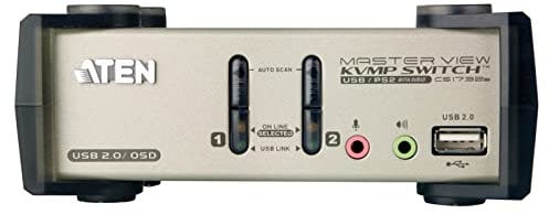 Aten CS1732B - Switch KVM (2 Puertos USB 2.0, OSD)