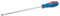 Silverline 242457 - Destornillador universal de punta plana ancha (9,5 x 250 mm)