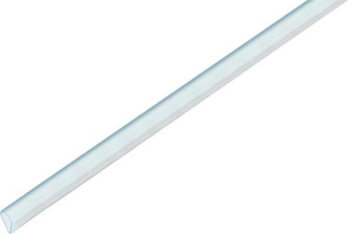 Alberts 484897 Klemmprofil | Kunststoff, transparent | 1000 x 15 x 1 mm