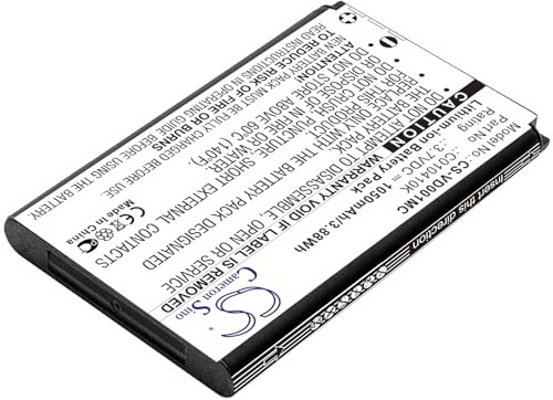 CS-VD001MC Akku 1050mAh Kompatibel mit [Contour] 2350, 2350-R, Contour Plus, Contour Plus 2, ContourGPS, ContourHD, ContourHD 1080p, 1200, 1300, 2035, 720P, HD1080P, HD1200, HD1300, HD1500, HD1600, H