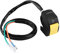 Interruptor de manillar de motocicleta Keenso Interruptor de encendido/apagado de faro LED de montaje universal de 7/8 pulgadas con botón(Amarillo)