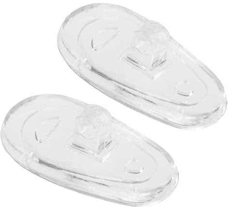 SPORTS WORLD VISION Brillen-Nasenpads | Hochwertige weiche A-förmige Nasenpads aus Silikon für Brillen | 13mm Push-in Brillenkissen im 2er-Pack