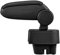 LP Trade Accoudoir Central pour 207 | Accessoire Console de Rangement et Repose-bras avec Compartiment Organiseur | Pièce Détachée d'Intérieur de Voiture | Simili Cuir Noir - Couture Noire