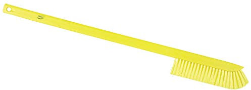 Vikan Ultra Slim Brush, Regenerated Polypropylene Block, Yellow, One Size 41976