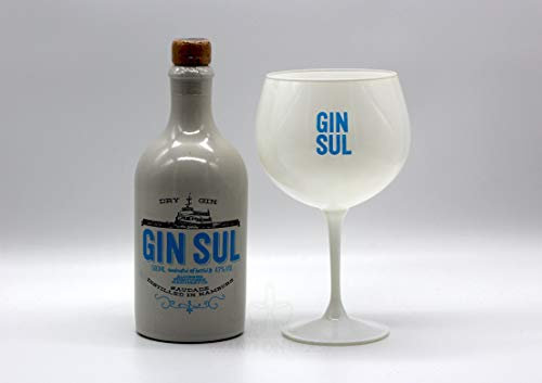 Gin Sul (1x0,5l) (43% Vol.) + satiniertes Glas