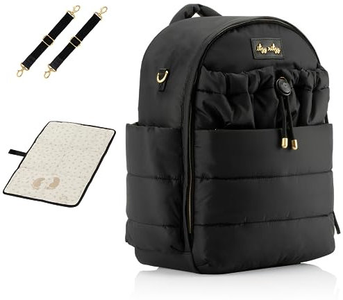 Itzy Ritzy Dream Rucksack, Mitternachtsschwarz, 1 Stück (1 Stück)