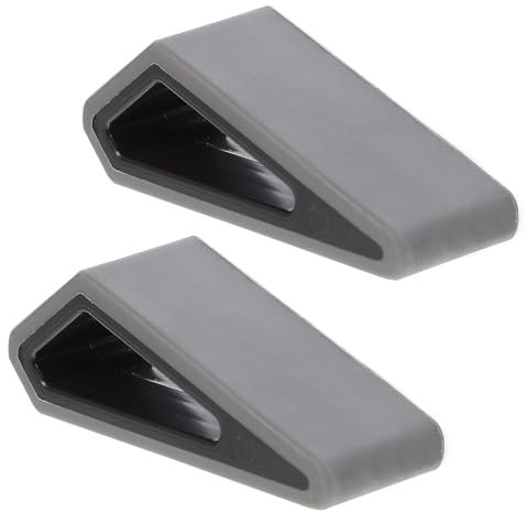 NUOBESTY 2pcs Laptop Stands Tilting Wedge Holders Keyboard Elevated Feet for Office Home Supplies