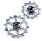 JRC Components Keramik-Schaltwerk Riemenscheibe für SRAM Eagle | Paar 14 & 12T Stützräder Keramiklager – Rennrad Hinterrad-Schaltwerk Riemenscheibe Räder | Keramik Speed Pulley Wheels – Gunmetal