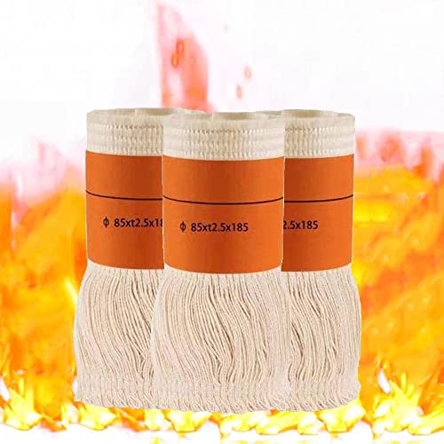 ERUSO 4 Stücke Ersatzdocht Für Petroleumheizung 85x2.5x185mm Docht Für Petroleumofen Für Innenräume, Dochte Für Petroleumheizer Heizstrahler Kerosin Heizer (Color : 3 Stücke 85*t2.5 * 185mm)