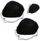 DBAILY Helmet Bag, 2pcs Universal Motorcycle Helmet Bag, Black, 44 * 48cm