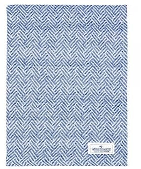 GreenGate - Tischdecke - Anneli - Baumwolle - Farbe: Blue - 170 x 130 cm