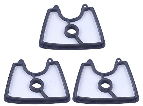 Gubeter 3 X Kit filtro aria, Per Husqvarna 125B 125Bvx 125Bx Sostituzione soffiatore per foglie, 545112101, 5451121-01