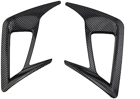 NANZU 2 Stück hintere Nebelscheinwerfer-Lampenrahmenabdeckung, passend for Ford Focus Fließheck MK4 2019–2020
