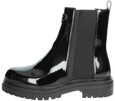 Laura Biagiotti Stivali da donna 8262 tronchetti stivaletti casual beatles neri (Nero, 40)