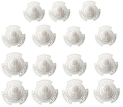 BESPORTBLE 15piezas Almohadillas De Malla para Macetas Tapetes Cónicos para Bonsáis Cojines para Macetas Accesorios para Tapetes para Previene Filtraciones Drenaje Diseño Ligero