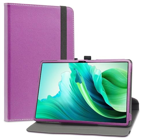 LiuShan pour DOOGEE U11, PU Cuir Etui et Pliable Stand Folio Coque Couverture pour DOOGEE U11/DOOGEE U11 Pro/OUKITEL OT8/UMIDIGI G7 Tab Pro/Alldocube iPlay 60 Lite Tablet 11 Pouces, Violet