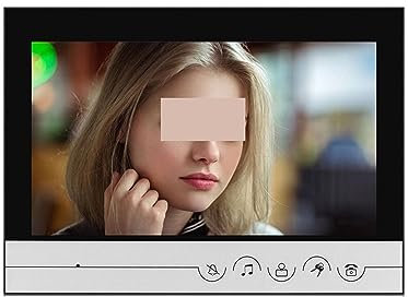 nmbhus 1 Pcs Indoor Machine 9 Inch WIFI Video Door Phone Intercom Entry System