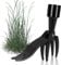 OFFCUP Désherbeur Manuel, Extracteur de Mauvaises Herbes Et PéDale en Acier, DéSherbage Debout, Outil de Désherbage 4 Griffes pour Déterrer Les Racines, Outils de Jardinage pour Jardin et Pelouse
