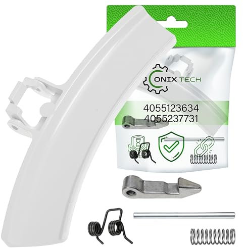 ONIX TECH Kit Tirador de Puerta Secadora con Código Original 4055123634 4055237731 para Electrolux para Aeg para Zanussi - Garantía de 5 Años