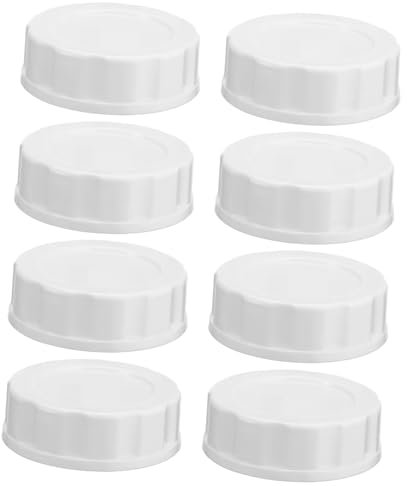 MOLUCKFU 8 Stück Milchflaschendeckel Reiseflaschendeckel Babyflaschenverschlüsse Babyernährungsutensilien Dichtverschluss Ersatzverschlüsse