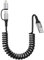 Cable iPhone Carga Rapida para Apple Carplay y Android Auto, 2 en 1 Cable Corto de USB a Lightning y USB C, Multi Cable Cargador iPhone USB para iPhone 16/15/14/Huawei/Galaxy/Android
