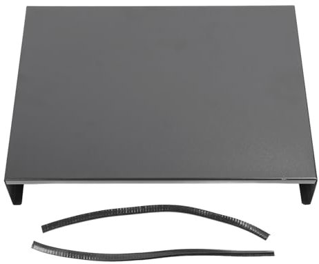 Fdit Copri Fornello a Gas in Acciaio Inossidabile con Piedini Antiscivolo, Materiale più Spesso, per Espandere Lo Spazio della Cucina, Supporto per Fornello Elettrico (30x40 cm)